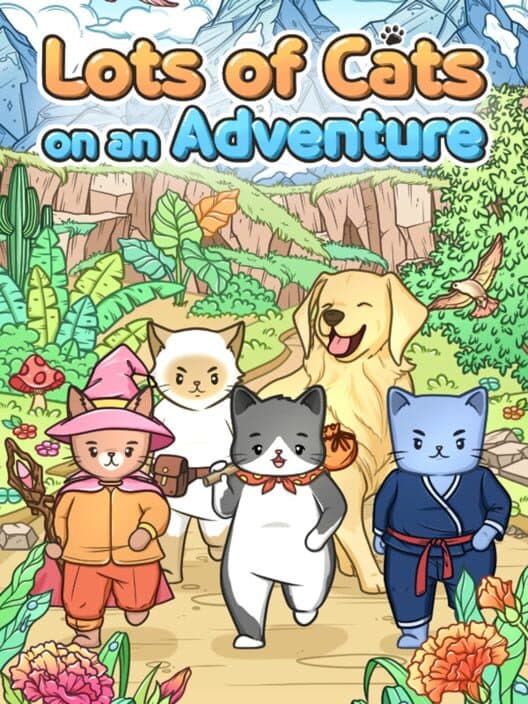 Обложка Lots of Cats on an Adventure
