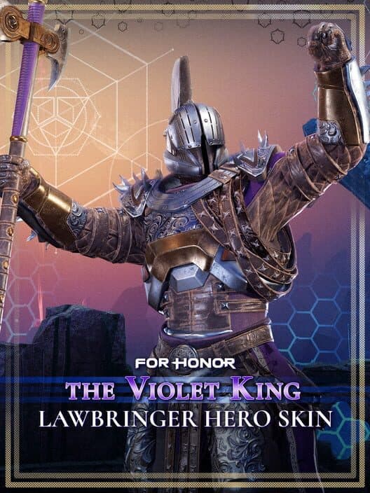 Обложка For Honor: The Violet King - Lawbringer Hero Skin