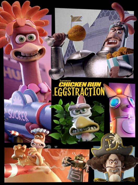Обложка Chicken Run: Eggstraction