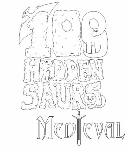Обложка 100 Hiddensaurs: Medieval