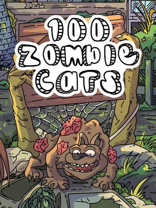 Обложка 100 Zombie Cats