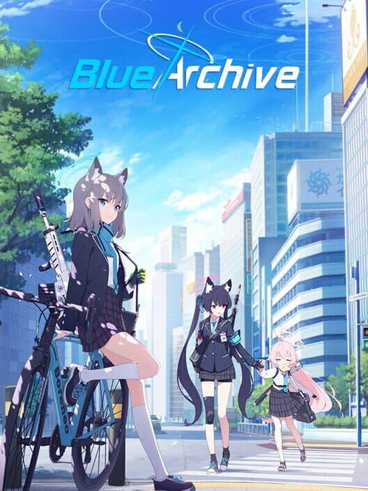 Обложка Blue Archive