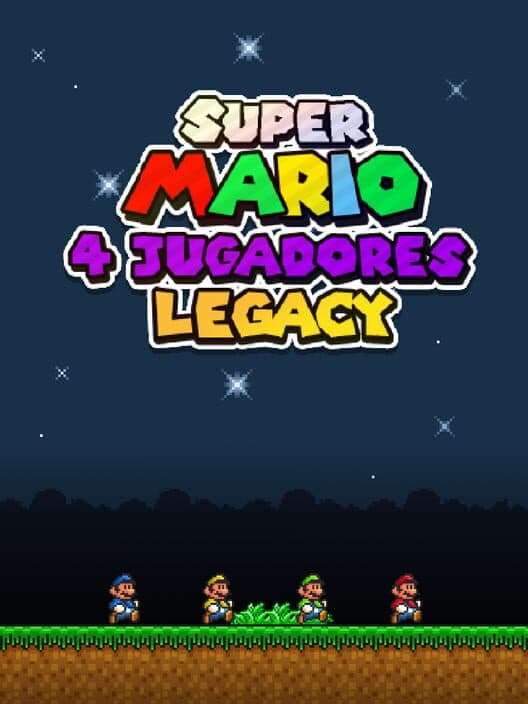 Обложка Super Mario 4 Jugadores