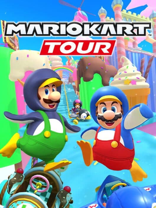 Обложка Mario Kart Tour: Sundae Tour