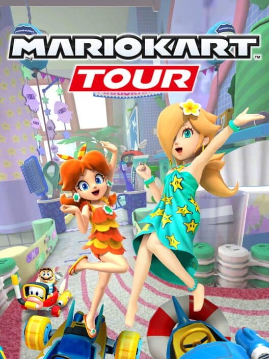 Обложка Mario Kart Tour: Vacation Tour
