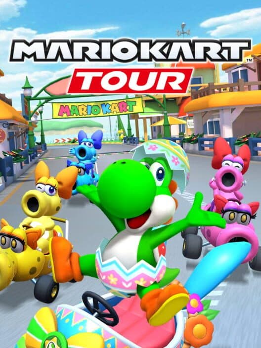 Обложка Mario Kart Tour: Yoshi Tour