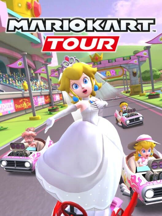Обложка Mario Kart Tour: Peach Tour