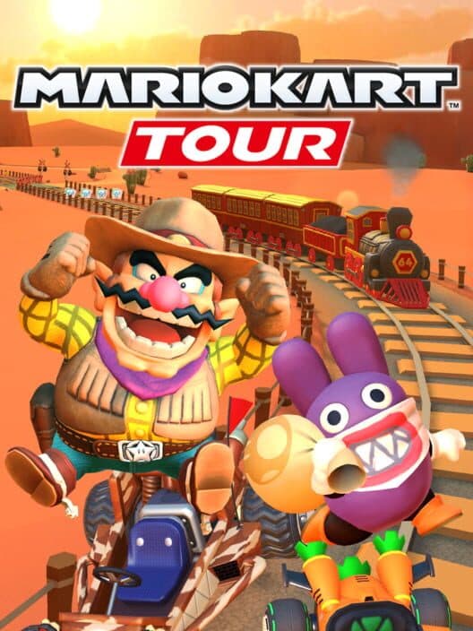 Обложка Mario Kart Tour: Wild West Tour