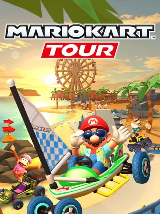 Обложка Mario Kart Tour: Los Angeles Tour