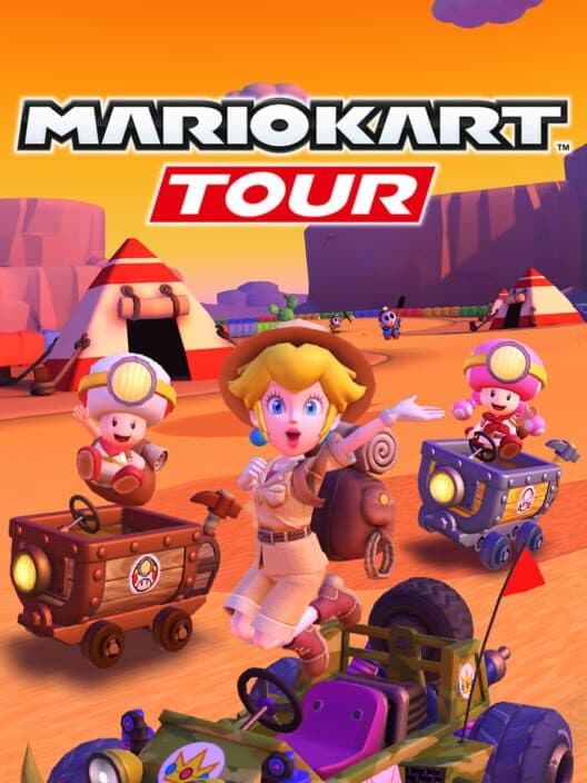 Обложка Mario Kart Tour: Sunset Tour