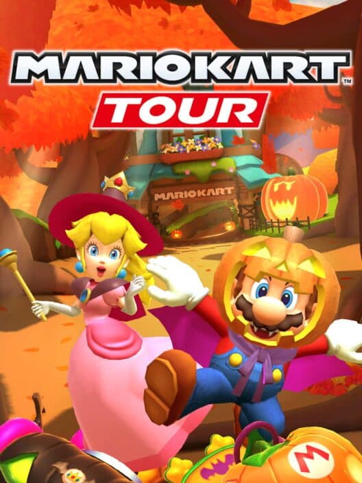 Обложка Mario Kart Tour: Halloween Tour