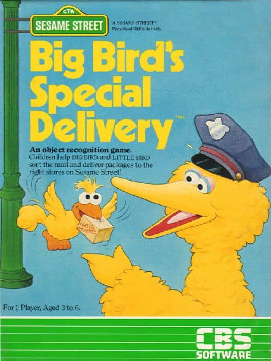 Обложка Big Bird's Special Delivery
