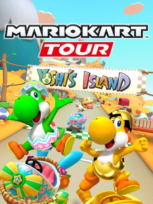 Обложка Mario Kart Tour: Yoshi Tour