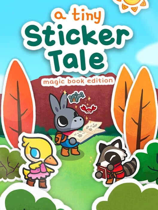 Обложка A Tiny Sticker Tale: Magic Book Edition
