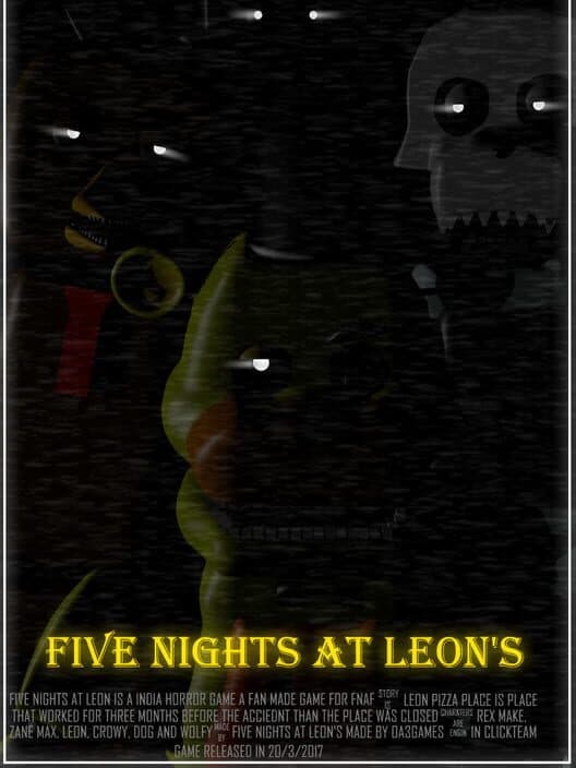 Обложка Five Nights at Leon's