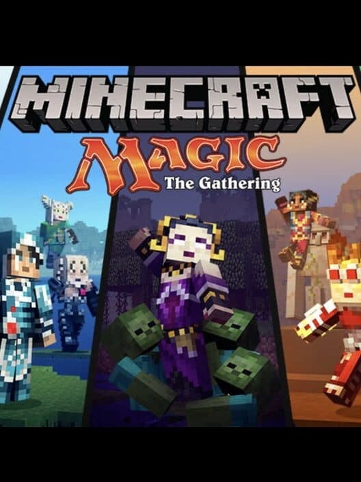 Обложка Minecraft X Magic: The Gathering Skin Pack