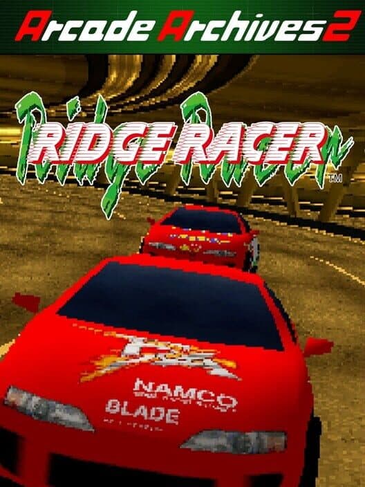 Обложка Arcade Archives 2: Ridge Racer