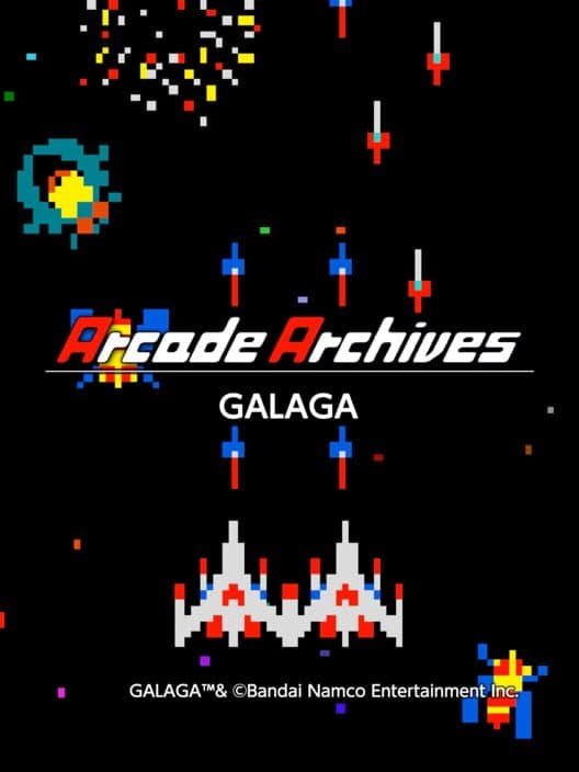 Обложка Arcade Archives: Galaga