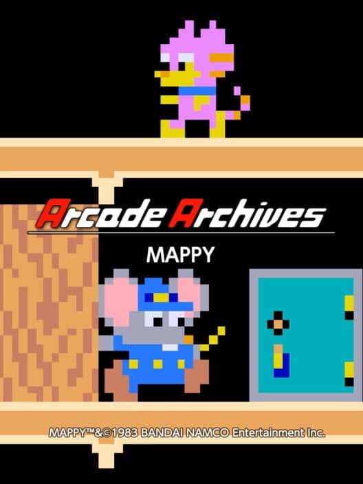 Обложка Arcade Archives: Mappy