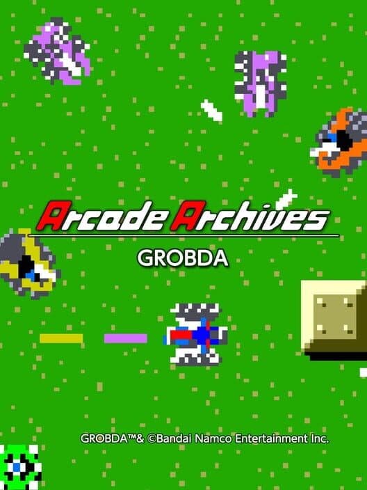 Обложка Arcade Archives: Grobda