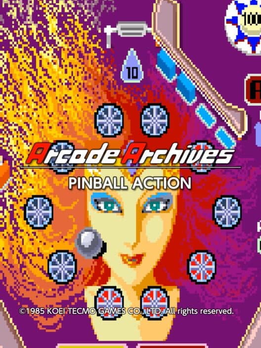 Обложка Arcade Archives: Pinball Action