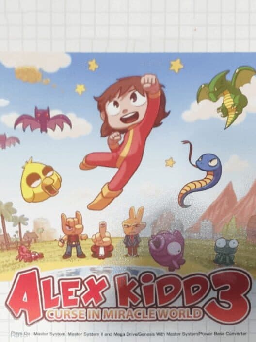 Обложка Alex Kidd 3: Curse in Miracle World