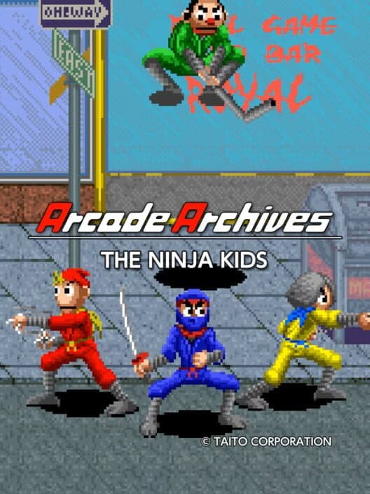 Обложка Arcade Archives: The Ninja Kids