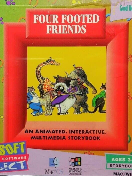 Обложка Four Footed Friends