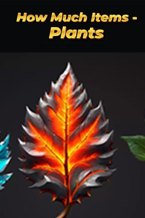 Обложка How Much Items: Plants