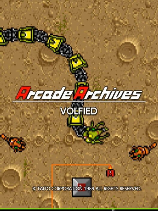 Обложка Arcade Archives: Volfied