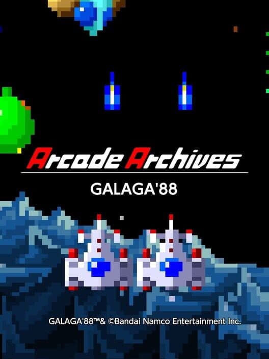Обложка Arcade Archives: Galaga '88