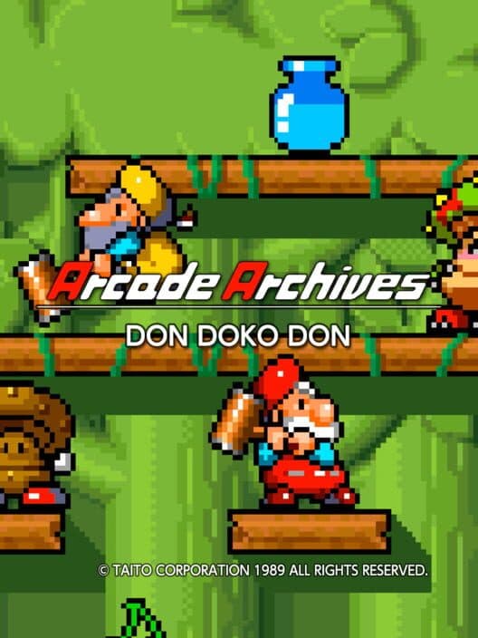 Обложка Arcade Archives: Don Doko Don