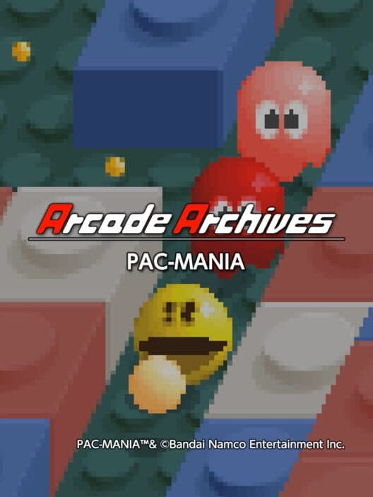 Обложка Arcade Archives: Pac-Mania