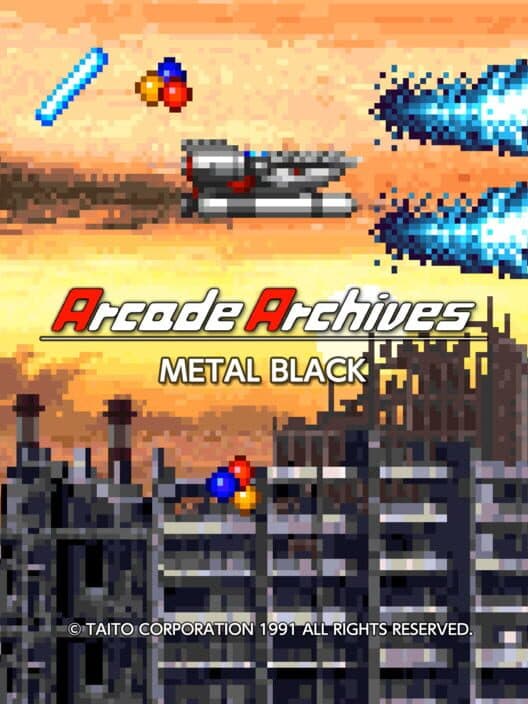 Обложка Arcade Archives: Metal Black