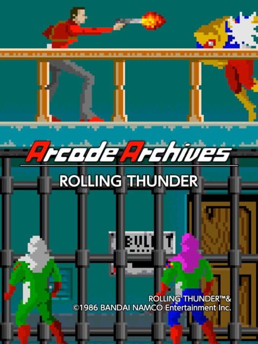 Обложка Arcade Archives: Rolling Thunder