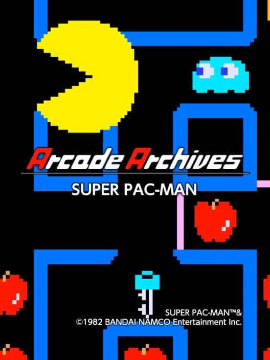 Обложка Arcade Archives: Super Pac-Man