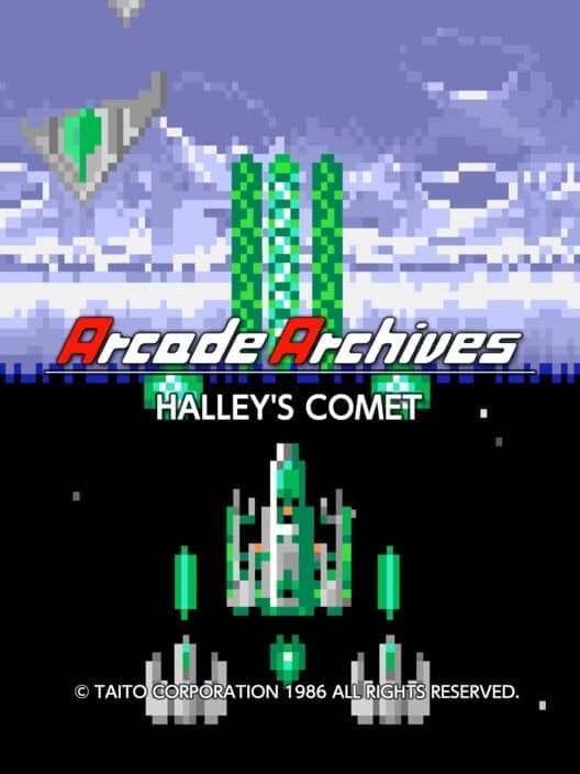 Обложка Arcade Archives: Halley's Comet