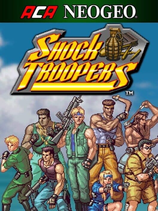 Обложка ACA Neo Geo: Shock Troopers