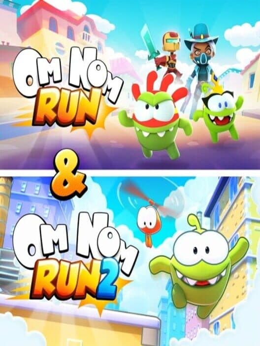Обложка Om Nom: Run & Om Nom: Run 2