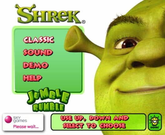 Обложка Shrek Jumble Rumble