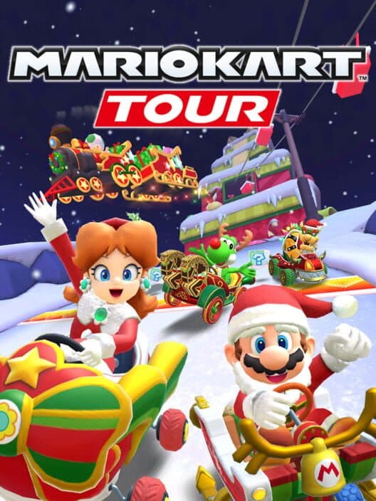Обложка Mario Kart Tour: Holiday Tour