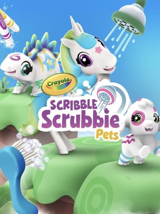Обложка Crayola Scribble Scrubbie Pets