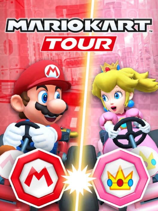Обложка Mario Kart Tour: Mario vs. Peach Tour