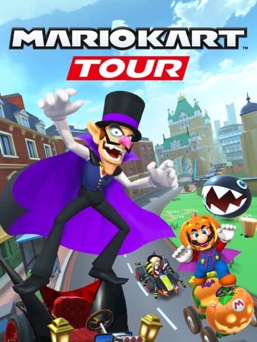 Обложка Mario Kart Tour: Halloween Tour