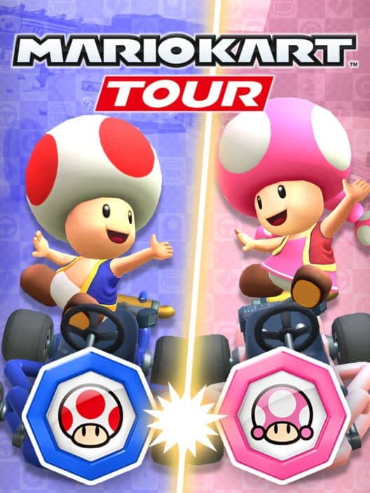 Обложка Mario Kart Tour: Toad vs. Toadette Tour