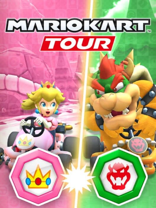 Обложка Mario Kart Tour: Peach vs. Bowser Tour