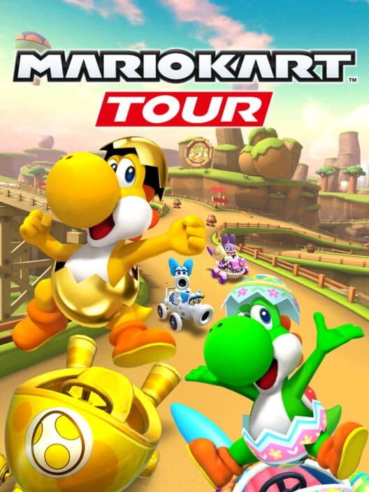 Обложка Mario Kart Tour: Yoshi Tour