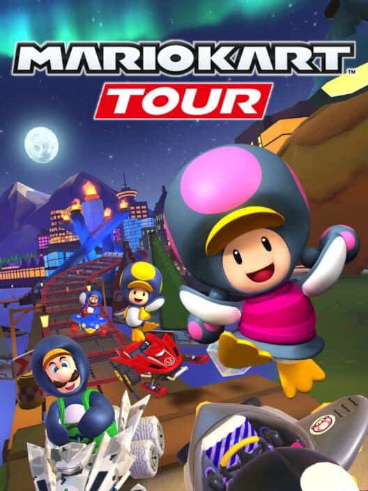 Обложка Mario Kart Tour: Penguin Tour