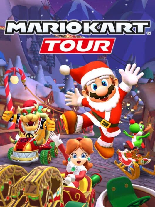Обложка Mario Kart Tour: Holiday Tour