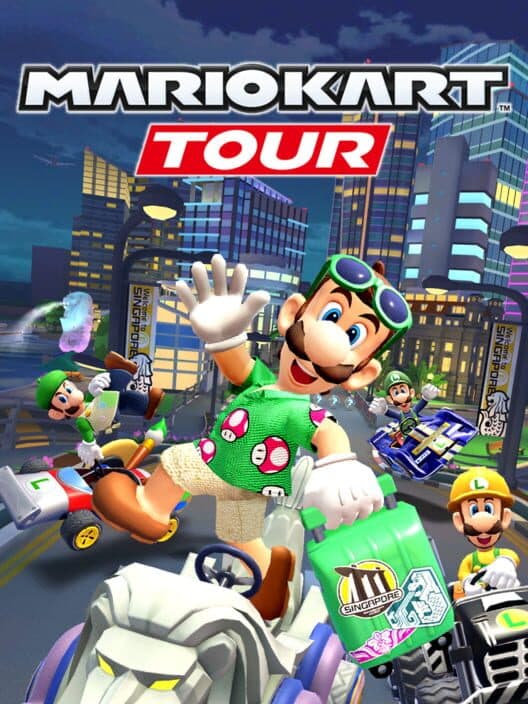 Обложка Mario Kart Tour: Singapore Tour